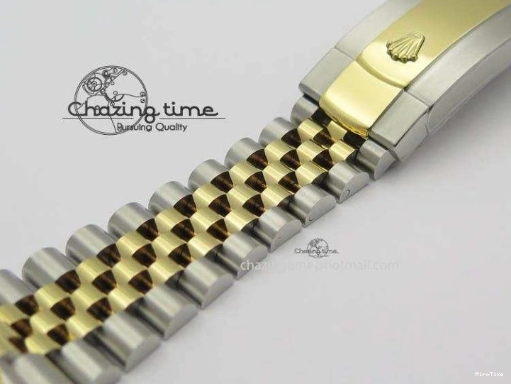 MiroTime 0115 DateJust II 41mm SS YG BP Maker Best Edition Gold Dial On New Version Jubilee Bracelet A Premium 3603